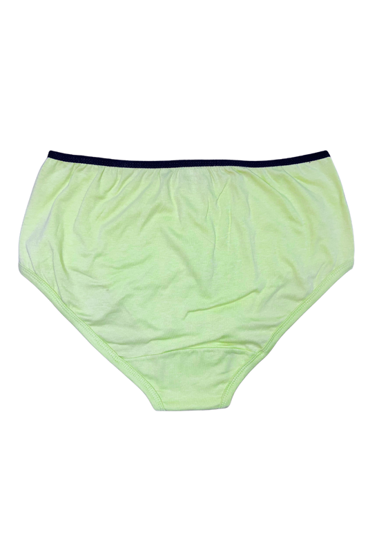 Light Green High-Waist Cotton Panty – Full Coverage & Everyday Comfort for Women in Pakistan | Wearafit