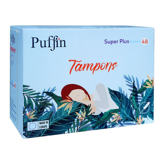 Puffin Tampons SUPER PLUS 48 Pcs