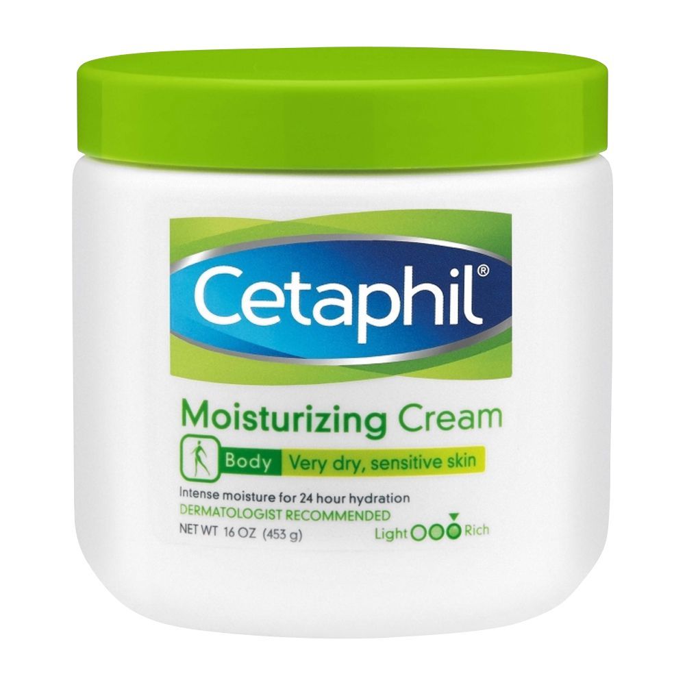 Cetaphil Moisturizing Body Cream For Very Dry Sensitive Skin 453g