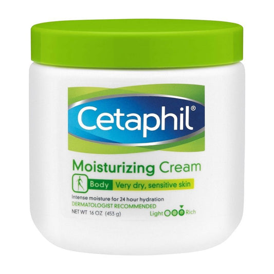 Cetaphil Moisturizing Body Cream For Very Dry Sensitive Skin 453g