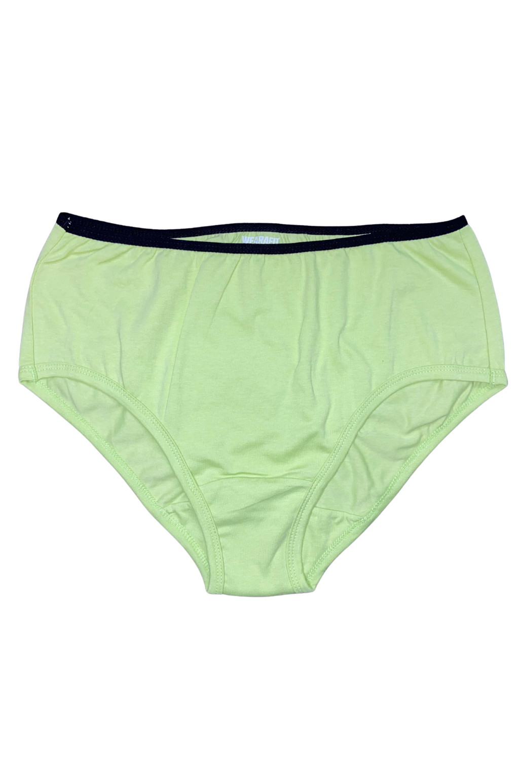Light Green High-Waist Cotton Panty – Full Coverage & Everyday Comfort for Women in Pakistan | Wearafit