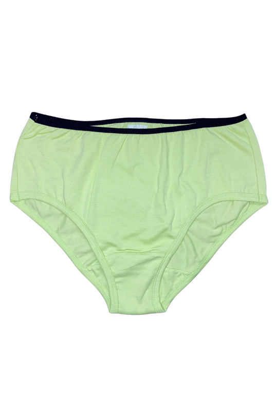 Light Green High-Waist Cotton Panty – Full Coverage & Everyday Comfort for Women in Pakistan | Wearafit