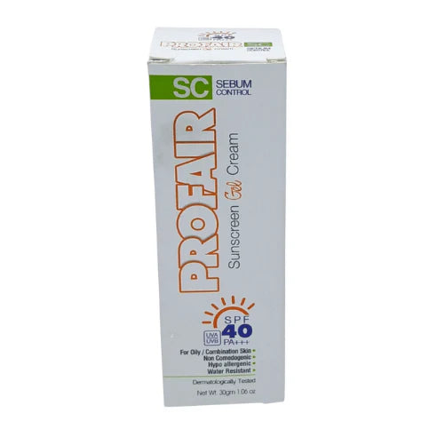 ProFair SC Sunscreen Gel Cream SPF40 PA+++ 30g