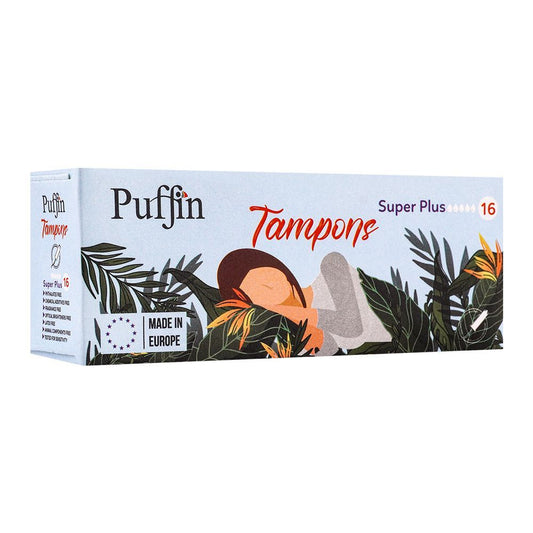 Puffin Tampons SUPER PLUS 16 Pcs