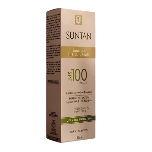 SUNTAN SPF 100 Tinted Sunblock 50g
